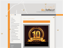 Tablet Screenshot of go-reitsport.ch